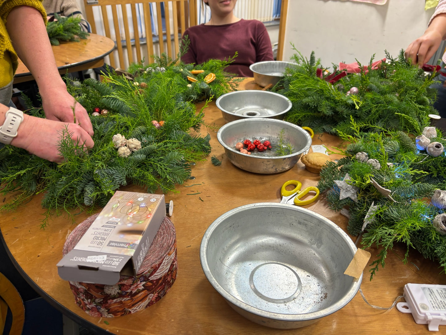 Christmas Wreath Workshop. Thursday 4th December 7pm St Johns Church Centre