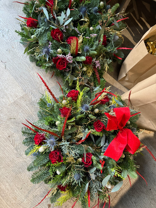 Christmas full day Deluxe workshop 7th December 2025 10am - 4pm Vale Royal Abbey