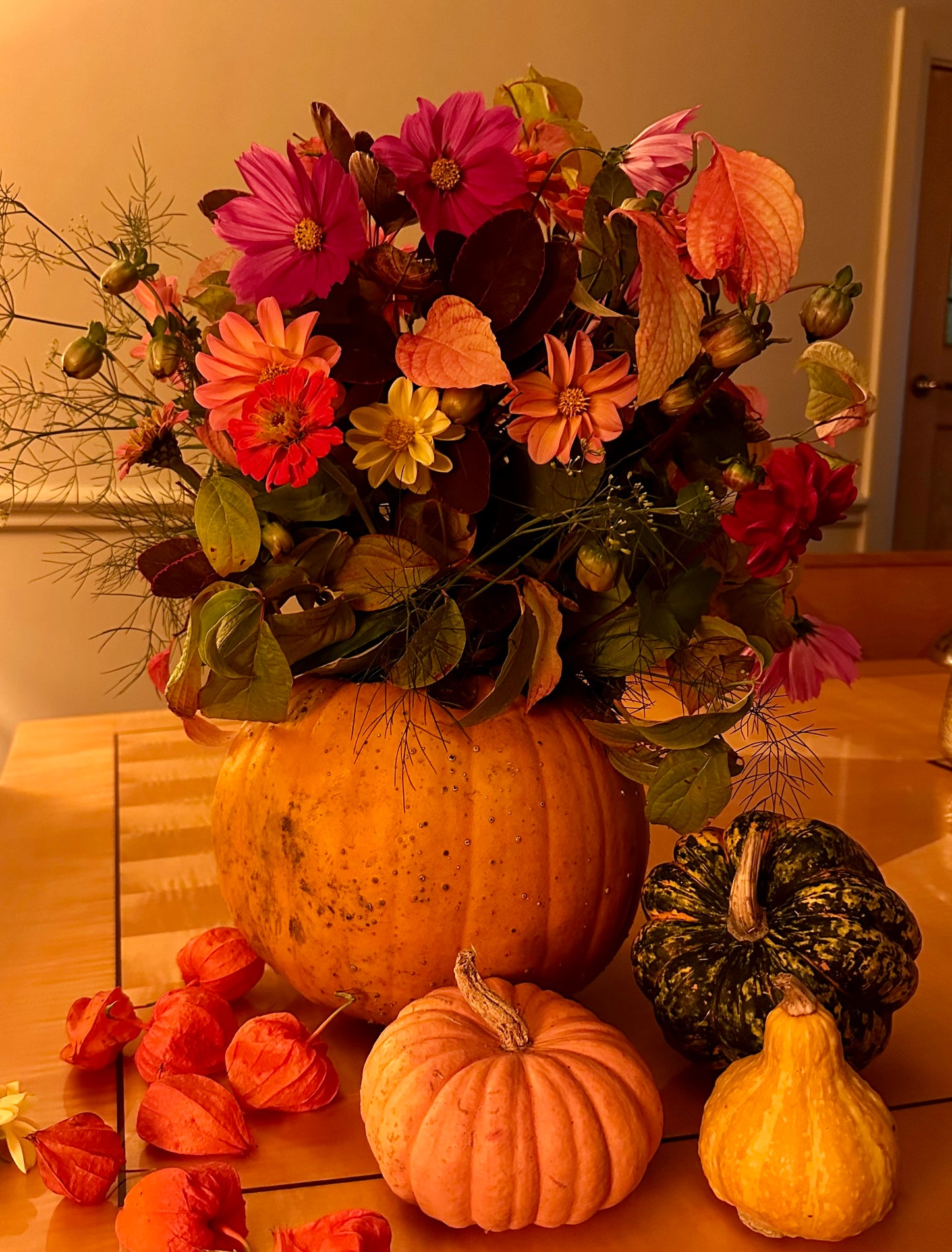 Pumpkin floral Arrangment