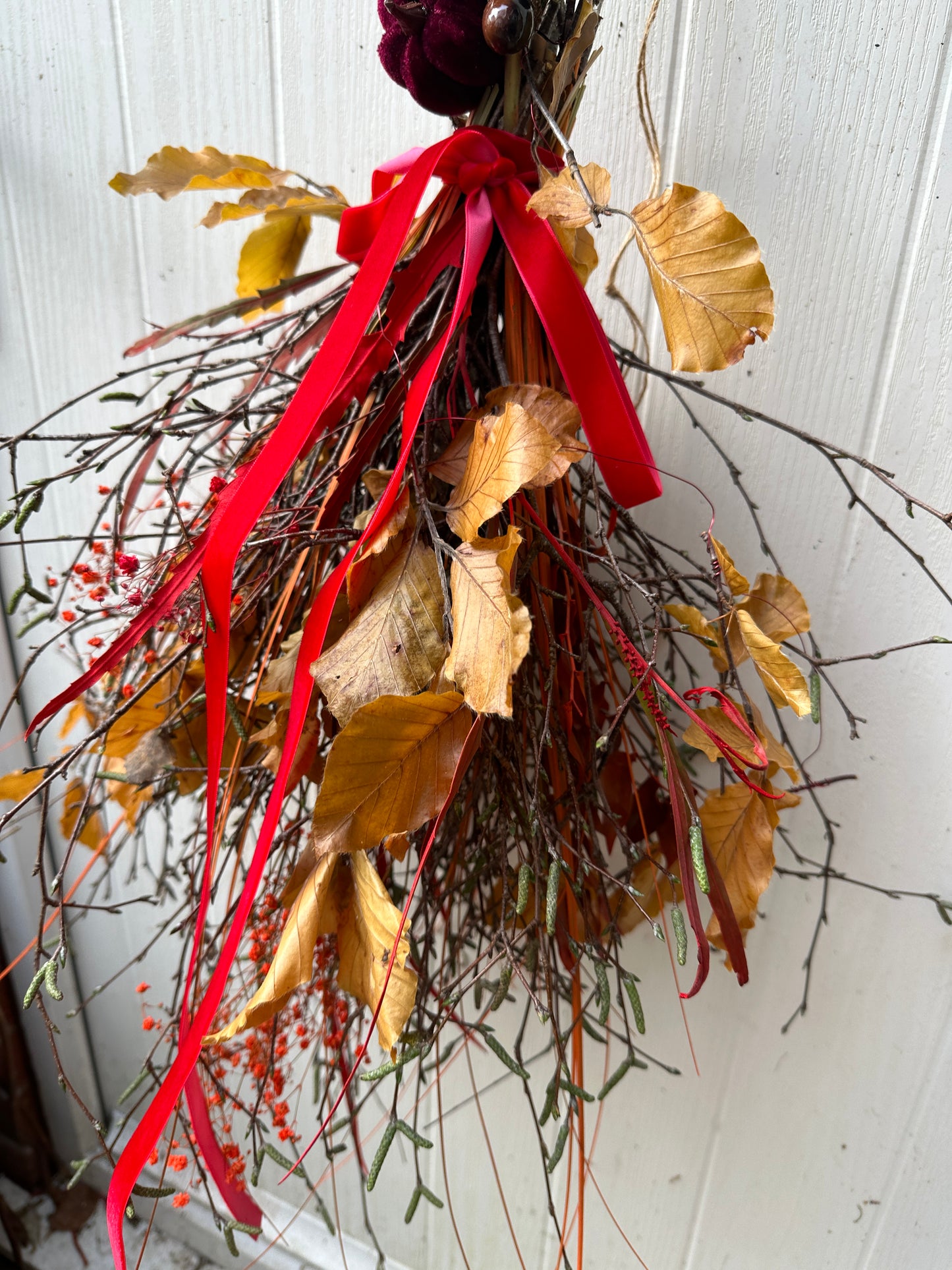 Autumnal Decorative Broom