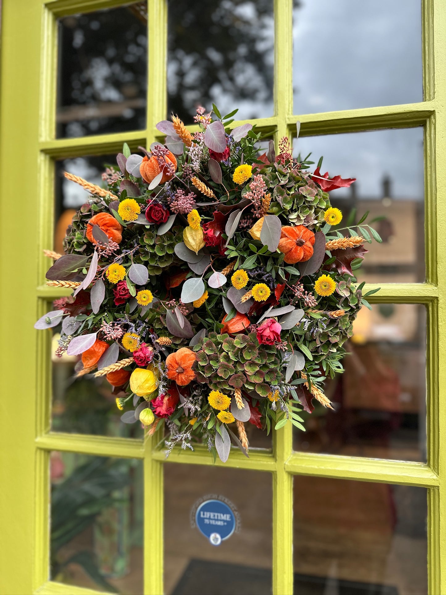 Autumnal Wreath Workshop. Wednesday 8th October 7pm