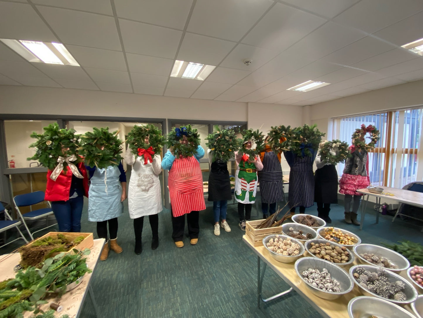 Christmas full day luxury workshop 22nd November 2025 10am - 4pm Vale Royal Abbey