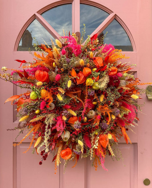 Autumnal Dried Wreath