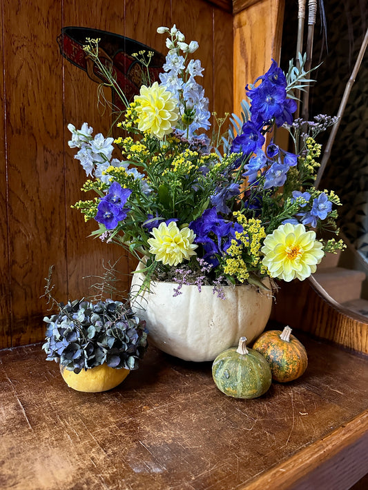 Autumn Pumpkin Workshop. Wednesday 29th October 7pm