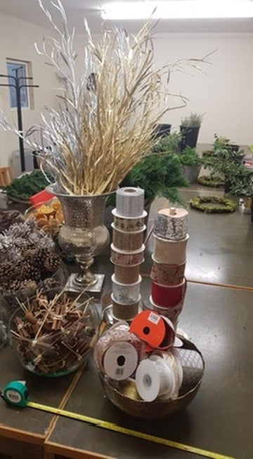 Christmas full day luxury workshop 22nd November 2025 10am - 4pm Vale Royal Abbey