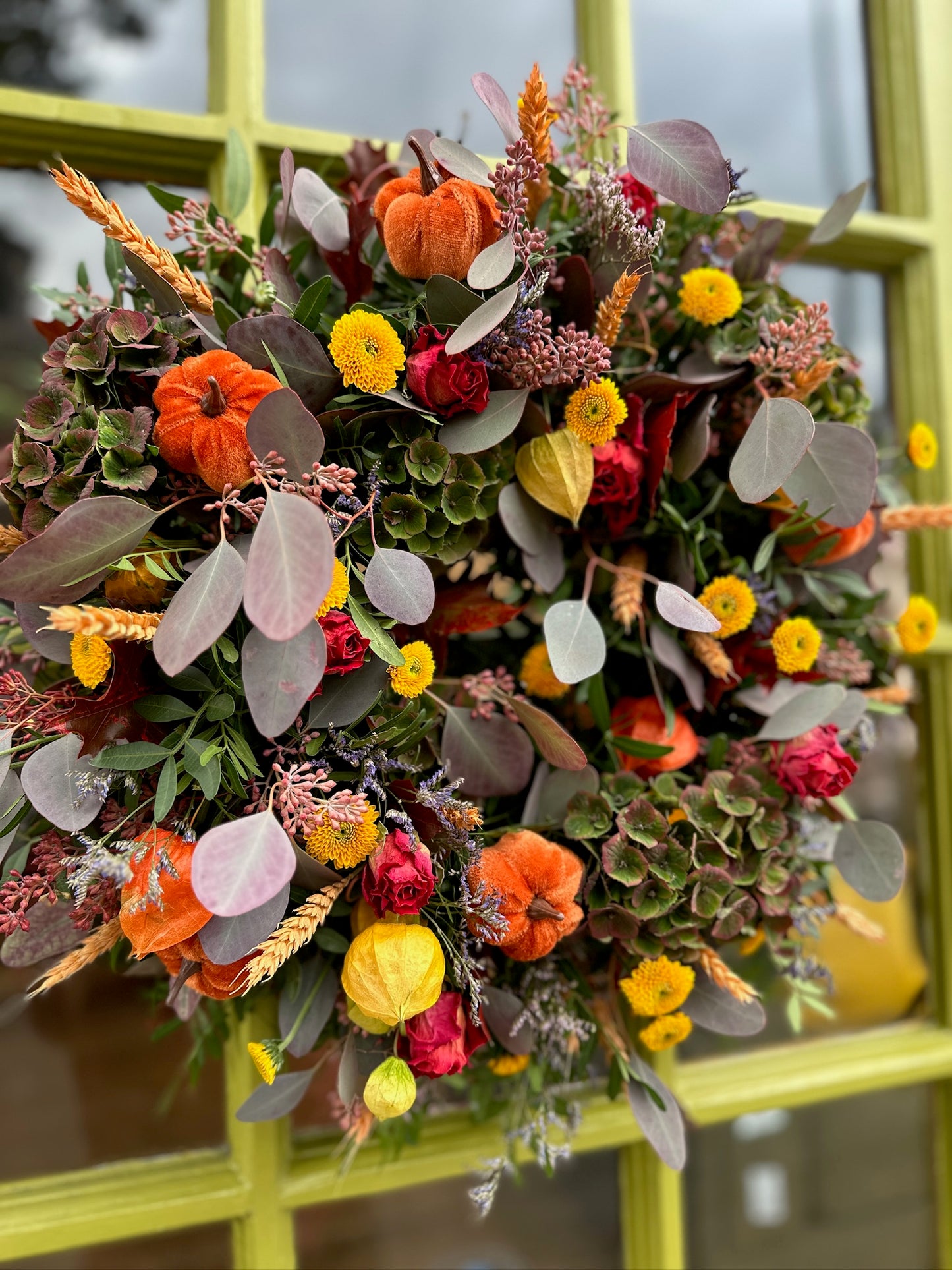 Autumnal Wreath Workshop. Wednesday 8th October 7pm