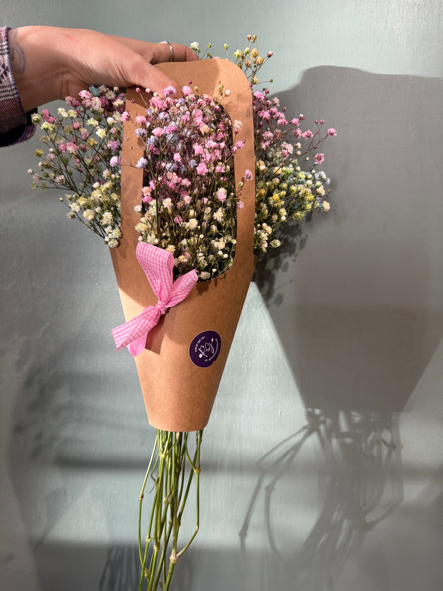 Range of Colours Gypsophila Buy to Dry posies