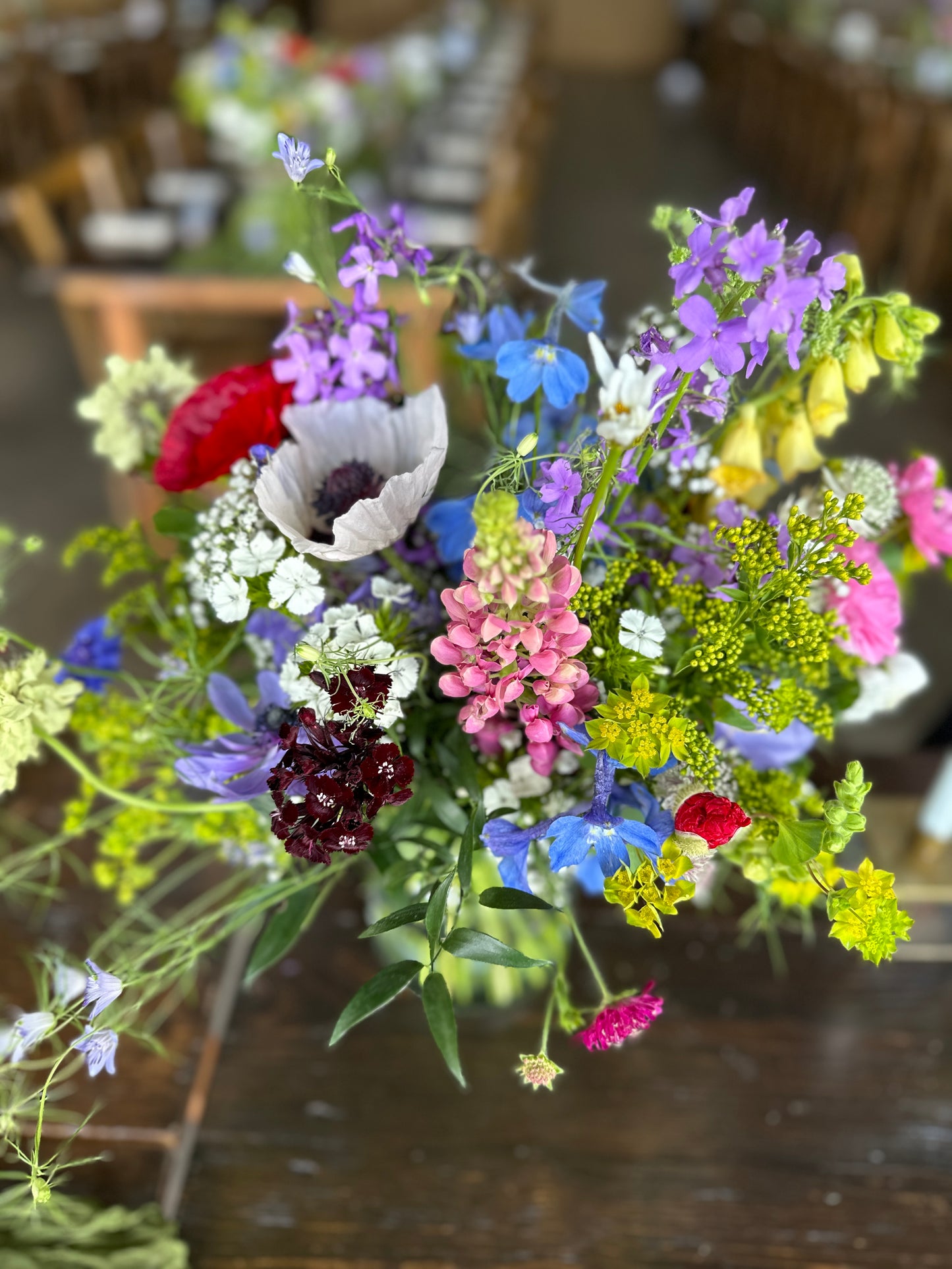 Pick your own flowers and hand tied bouquet workshop Wednesday 22nd July 6.30pm