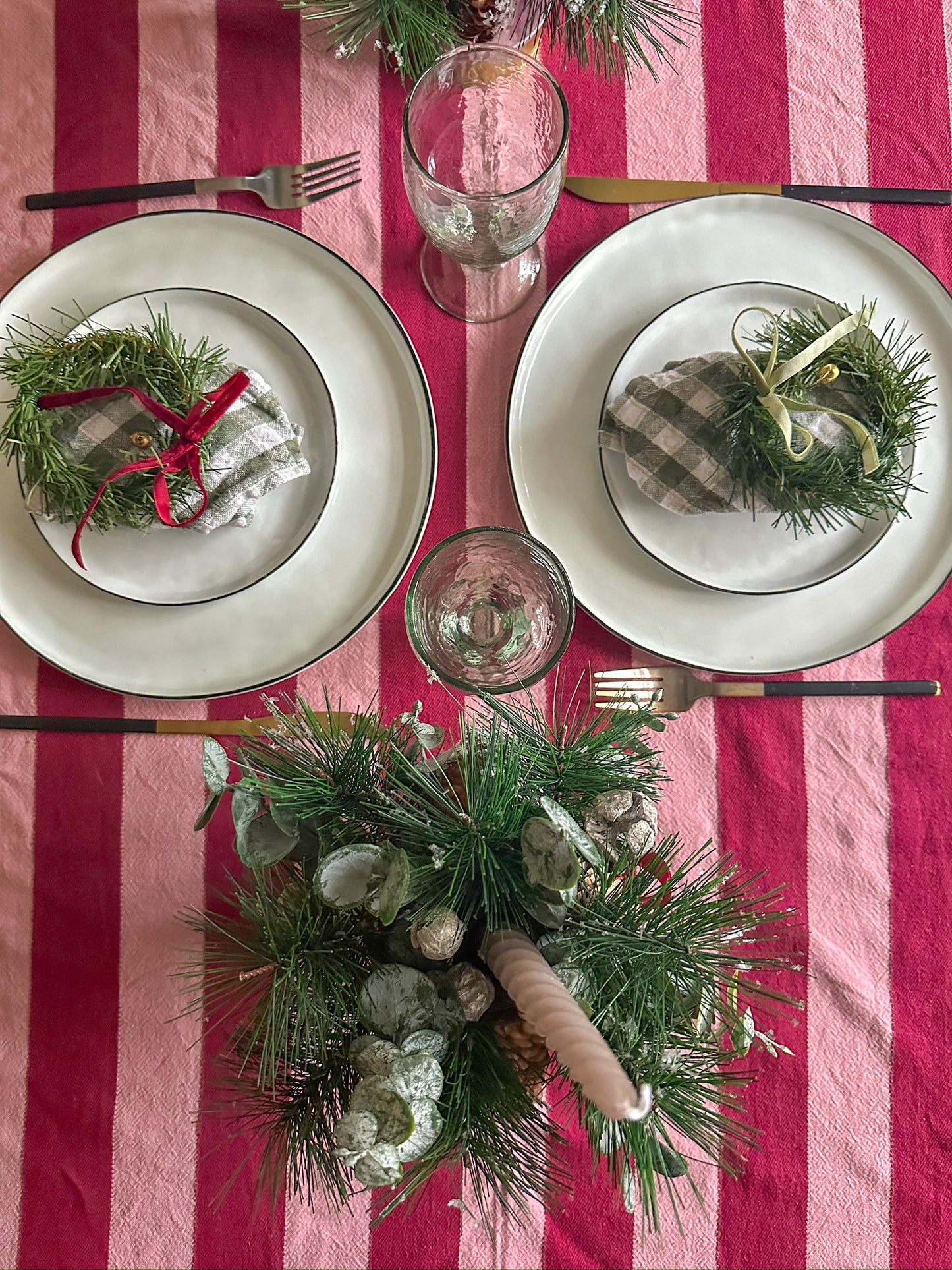 The Rosa Gabriella Faux Christmas Dinner Table Bundle