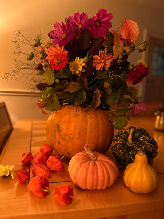 Pumpkin floral Arrangment