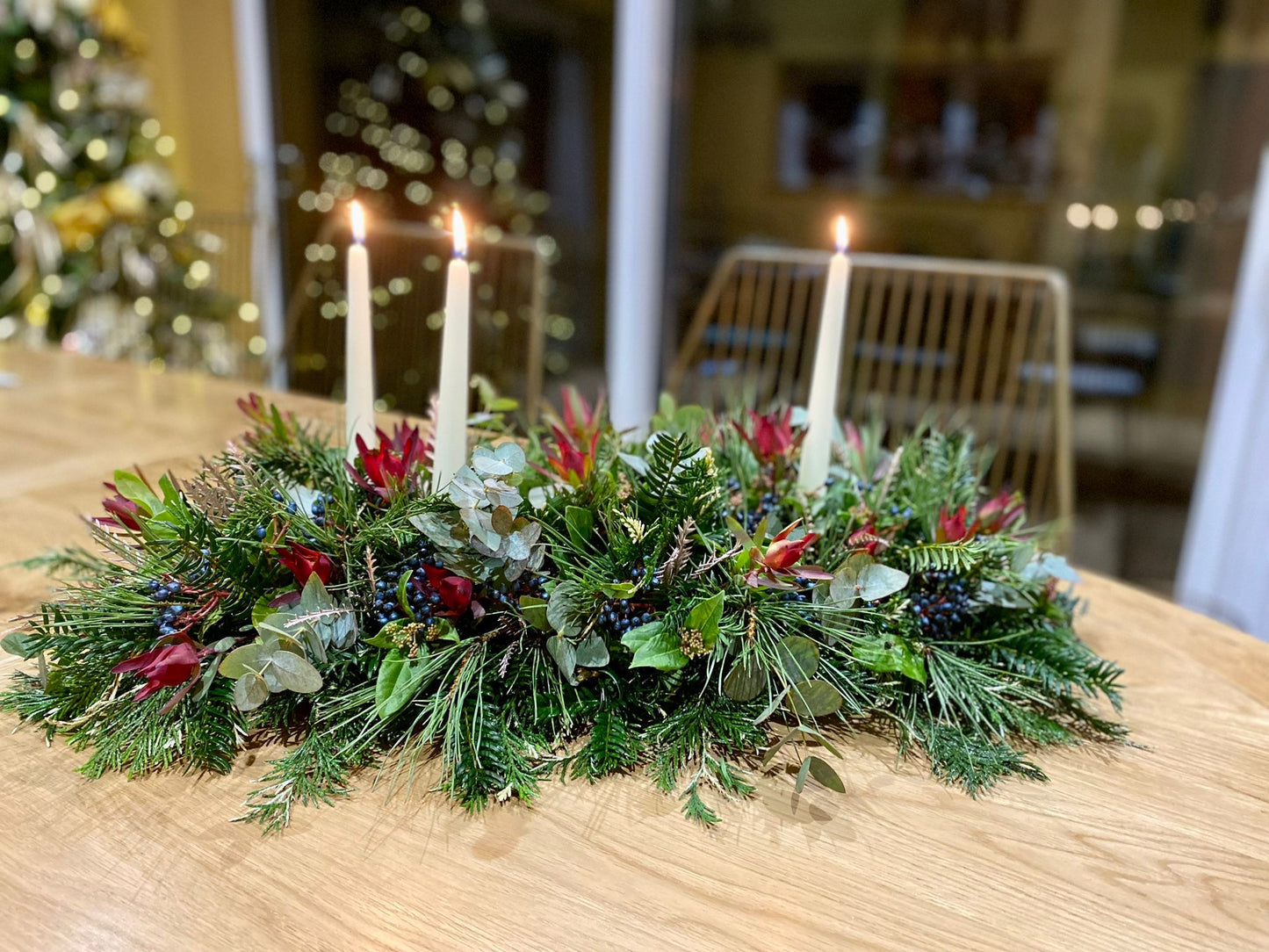 29th November 7pm. The Rosa Gabriella Christmas Wreath Workshop 2024