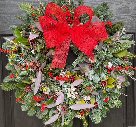 23rd November 10:30am. The Rosa Gabriella Christmas Wreath Workshop 2024