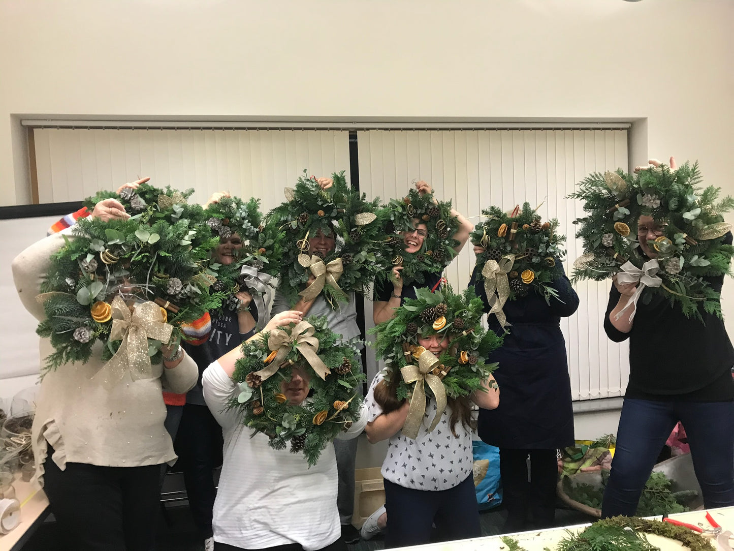 29th November 7pm. The Rosa Gabriella Christmas Wreath Workshop 2024