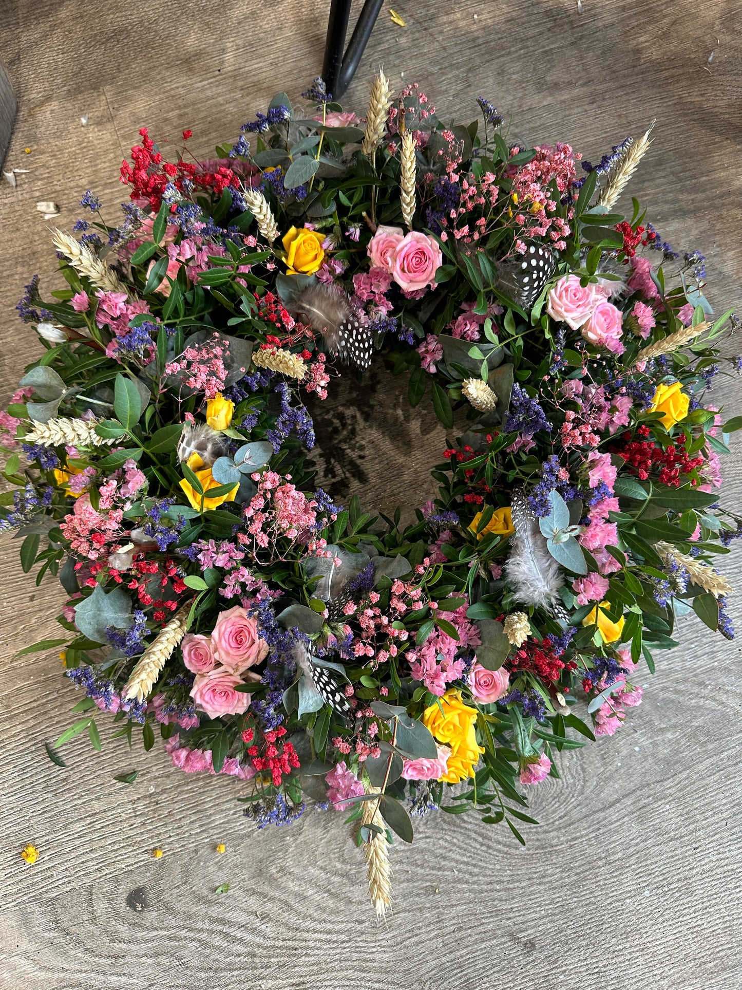 Spring Wreath making workshop 19th March 2025 7-9.30