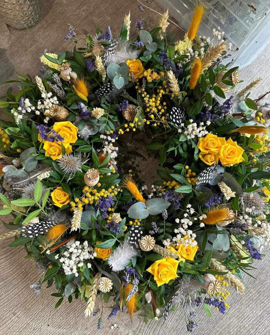 Spring Wreath making workshop 24th March  2026 7-9.30