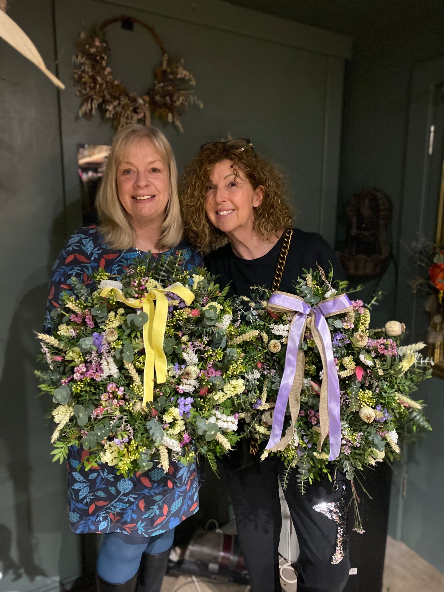 Spring Wreath making workshop 19th March 2025 7-9.30