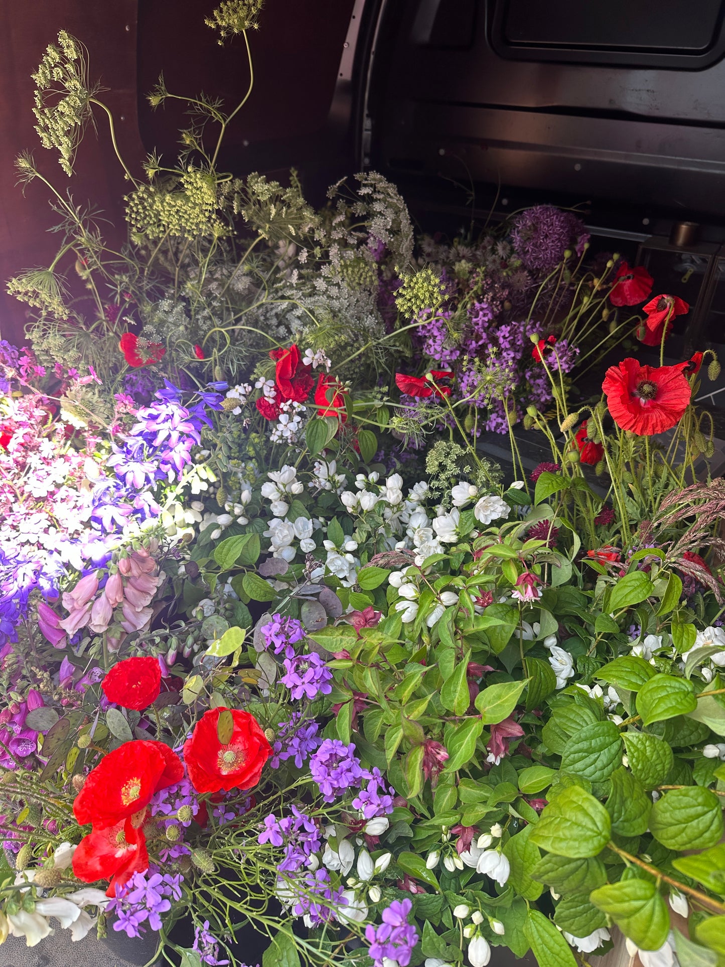 Pick your own flowers and hand tied bouquet workshop Wednesday 22nd July 6.30pm