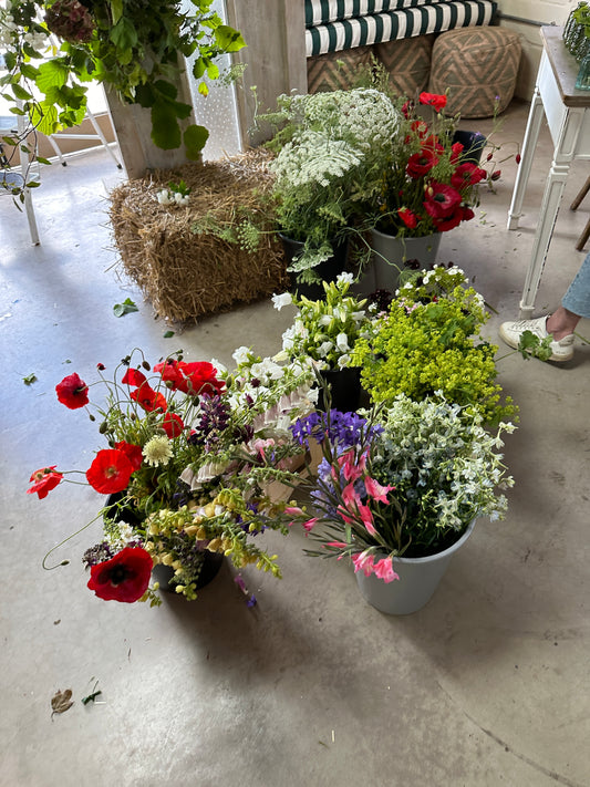 Pick your own flowers and hand tied bouquet workshop Wednesday 22nd July 6.30pm